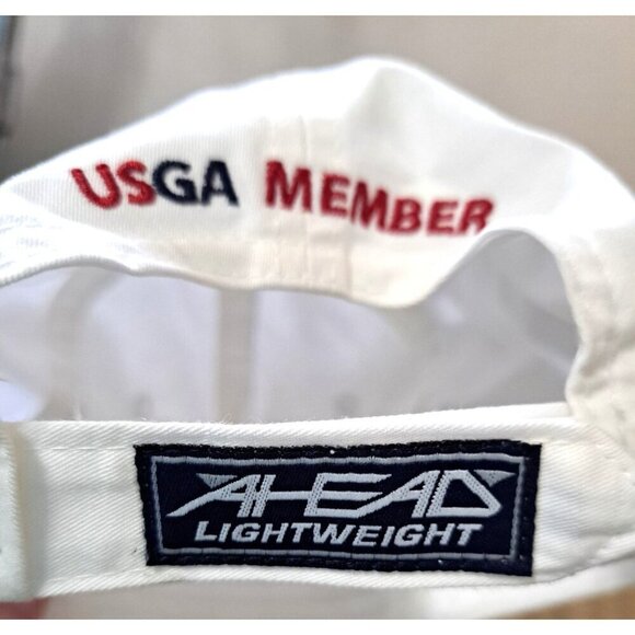 Ahead 122nd US Open 2022 USGA Member The Country Club Brookline MA White Hat - Picture 7 of 10